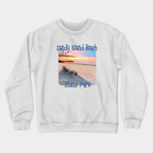 Sandy Island Beach State Park, New York Crewneck Sweatshirt